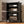 BOXJOY Hard Plastic 4 Shelf Black File Cabinet Rack - Brown Door Pack of 1