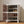 BOXJOY Hard Plastic 4 Shelf White Shoe Rack with Brown Door