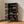 BOXJOY Hard Plastic 6 Shelf Black Clothes Rack - Brown Door Pack of 1