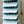 BOXJOY Plastic 5 Shelf Blue Shoe Rack - Blue Door Pack of 1