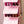 BOXJOY Plastic 6 Shelf Pink Shoe Rack - Pink Door Pack of 1