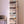 Tall white BOXJOY modular shoe wardrobe with 10 shelfs, transparent doors, and side bag hooks.