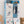 Blue and white BOXJOY modular kids wardrobe featuring 7 shelfs, space stickers, and hanging clothes.