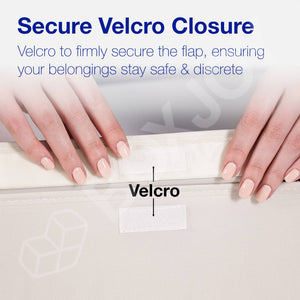 BOXJOY Polyester Foldable Light Grey Clothes Basket - 17 Grid