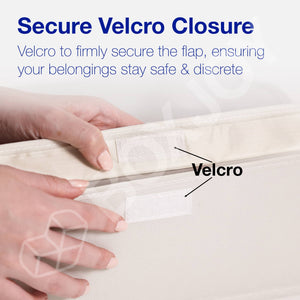 BOXJOY Polyester Foldable Light Grey Clothes Basket - 13 Grid