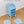 Easy to assemble BOXJOY Plastic 6 Shelf Blue Kids Wardrobe shown partially built without tools.