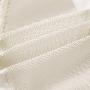 BOXJOY Premium White Travel Packing Cubes - 7 Pcs