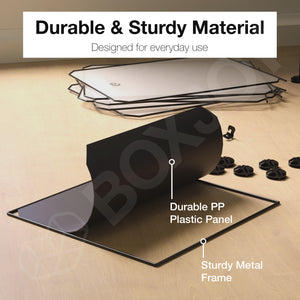 BOXJOY Plastic 12 Shelf Clothes Rack