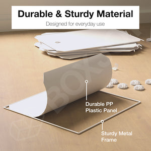 BOXJOY Plastic 12 Shelf Clothes Rack