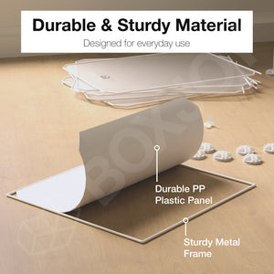 BOXJOY Plastic 12 Shelf Clothes Rack