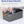 Quick and easy selection showing a person picking folded clothes from the grey storage box.