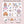 High-quality DIY princess sticker sheet included with the BOXJOY Plastic 12 Shelf Pink Kids Wardrobe.