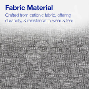 BOXJOY Premium Oxford Fabric Foldable Grey Clothes Basket - with Steel Frame