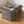 BOXJOY Oxford Fabric Foldable Grey Clothes Basket - with Steel Frame