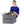 BOXJOY Oxford Fabric Foldable Grey Clothes Basket - with Steel Frame