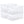 BOXJOY PVC Nylon Mesh Foldable White Transparent Clothes Basket